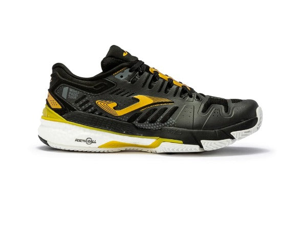 Tênis Joma Slam Masculino Preto Dourado